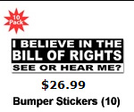 Bumper Sticker (10)